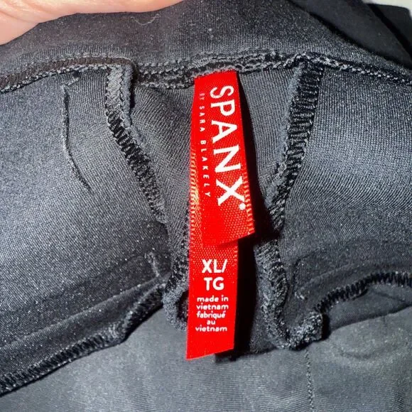 Spanx Ponte Slim Straight Pant - Black XL - Picture 8 of 10